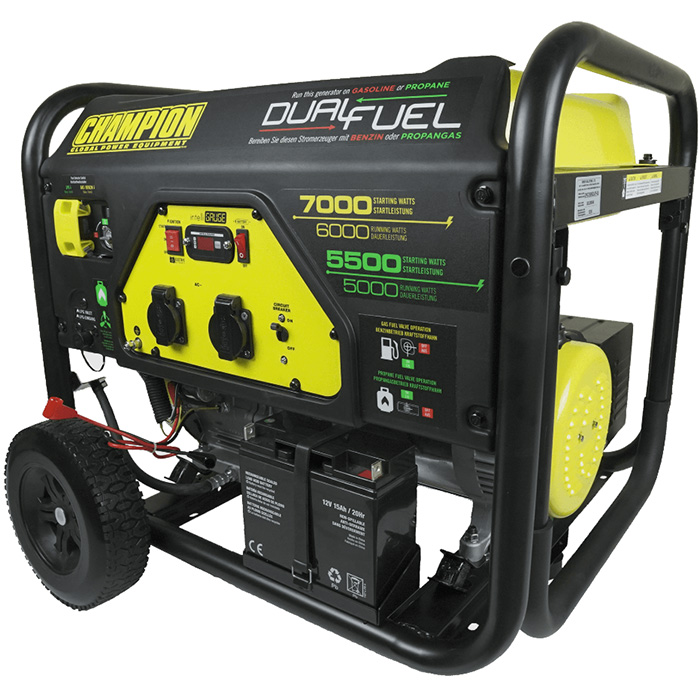 Aggregaatti Champion Dual Fuel 7000W