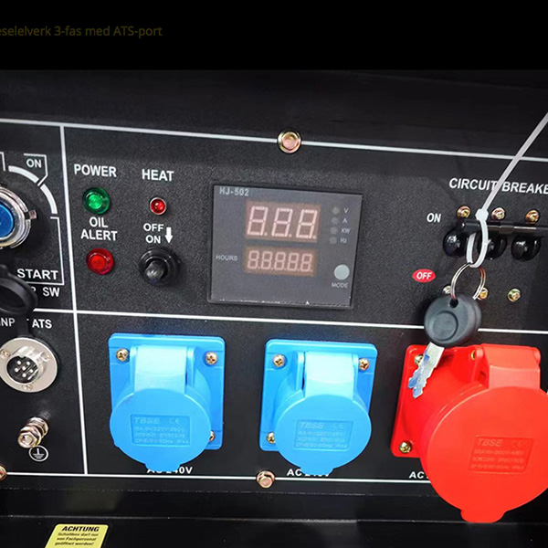 Dieselaggregaatti Warrior 15 kVa 3-V
