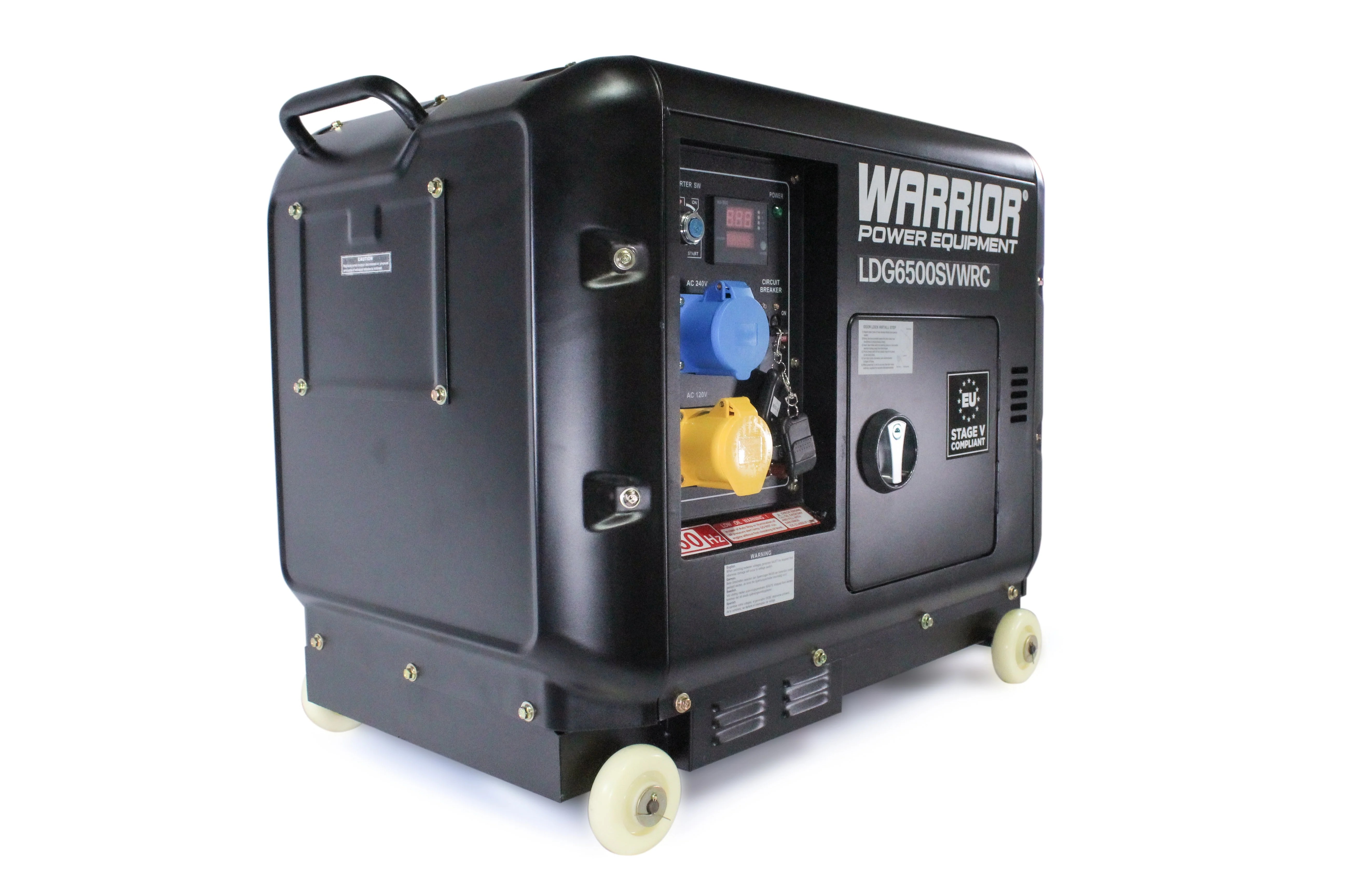 Dieselaggregaatti Warrior 6,25 kVa 1-V