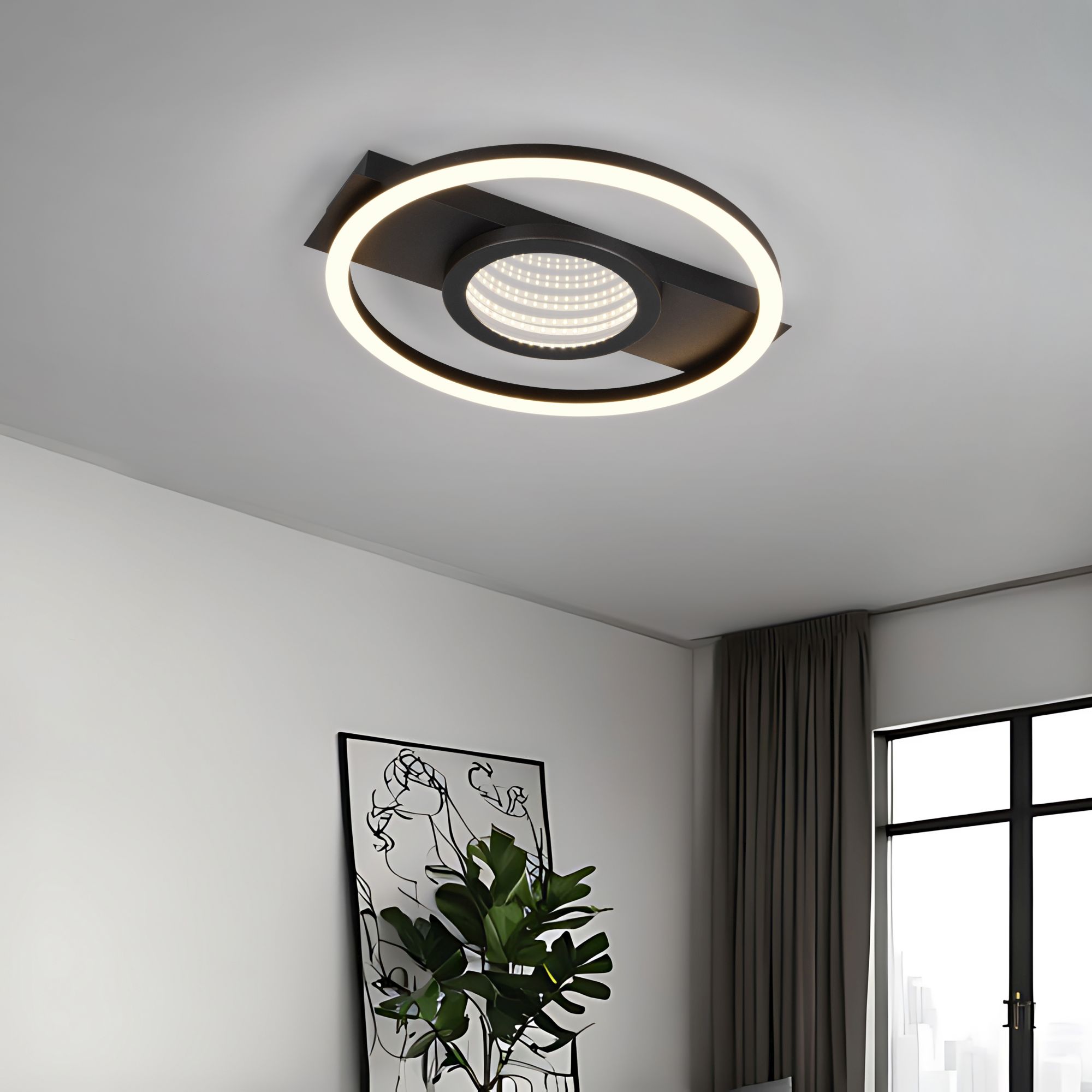 Wheeler Led Kattovalaisin Round